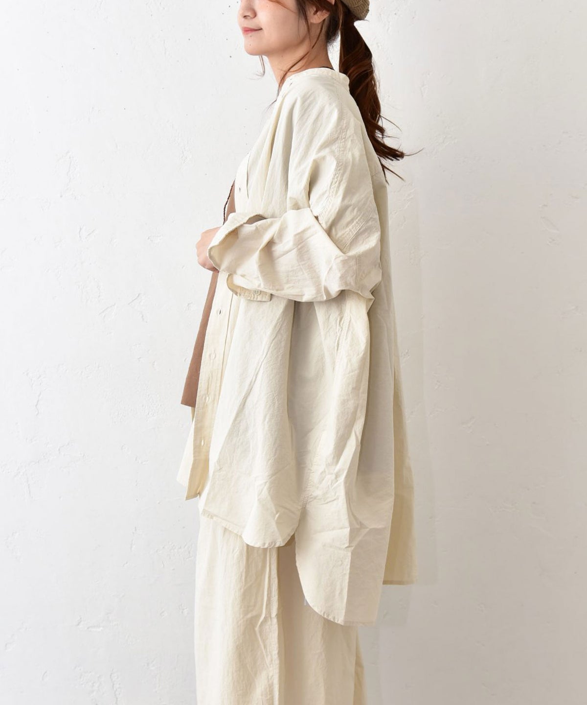 hagumu｜コットンワッシャーオーバーシャツ [[C-774]][C]