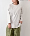 her.｜ロックステッチ入天竺T(9/10 Sleeve)-パック入り [[131228PK-A(9/10 Sleeve)]][C]