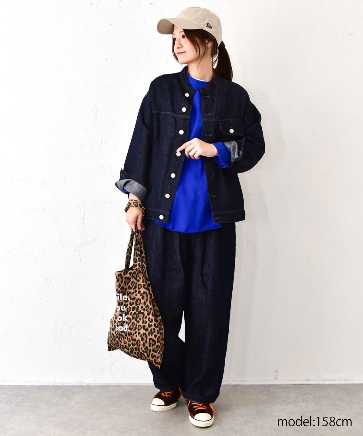 her.｜ロックステッチ入天竺T(9/10 Sleeve)-パック入り [[131228PK-A(9/10 Sleeve)]][C]