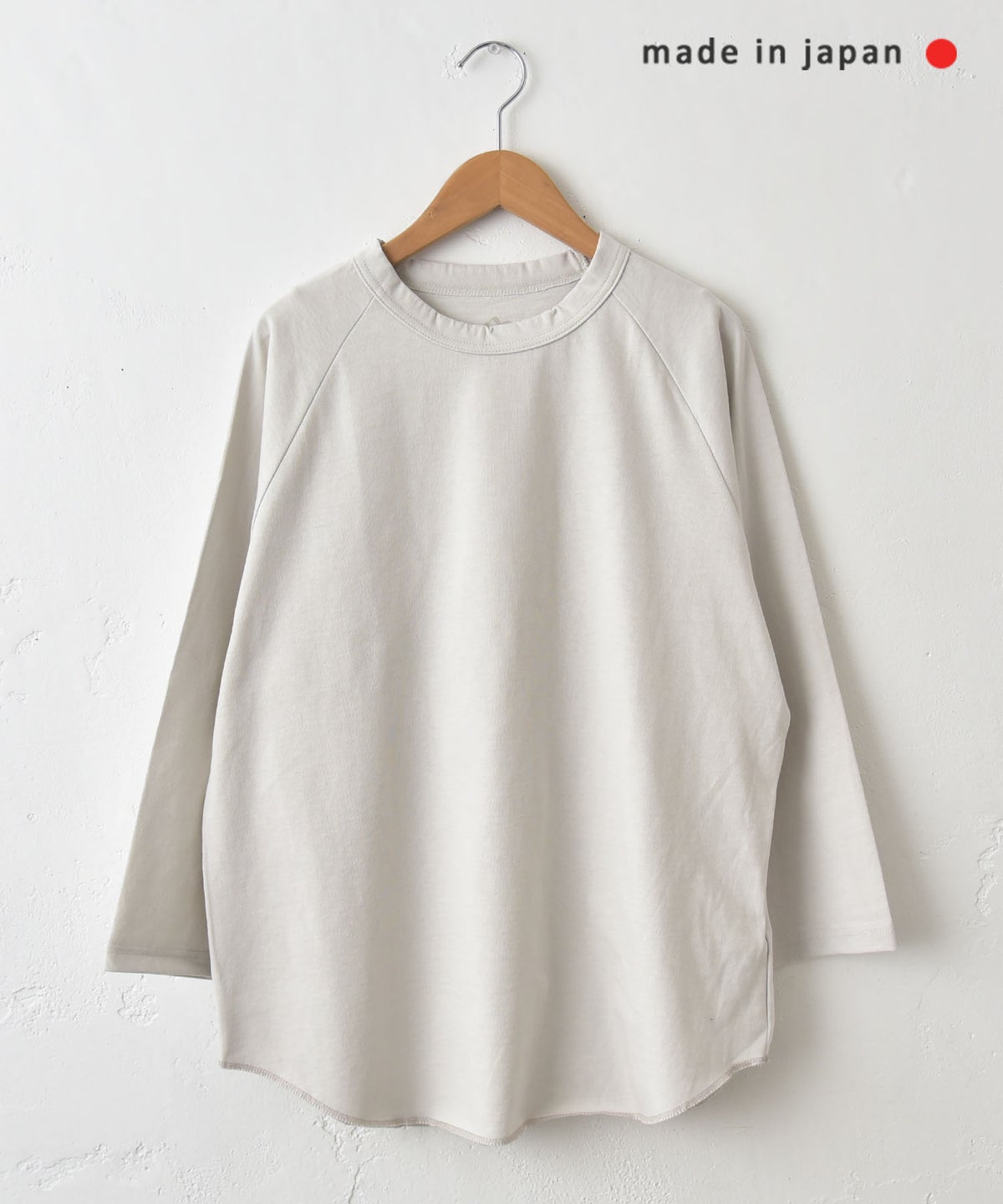  her.｜ロックステッチ入天竺T(9/10 Sleeve)-パック入り [[131228PK-A(9/10 Sleeve)]][C]