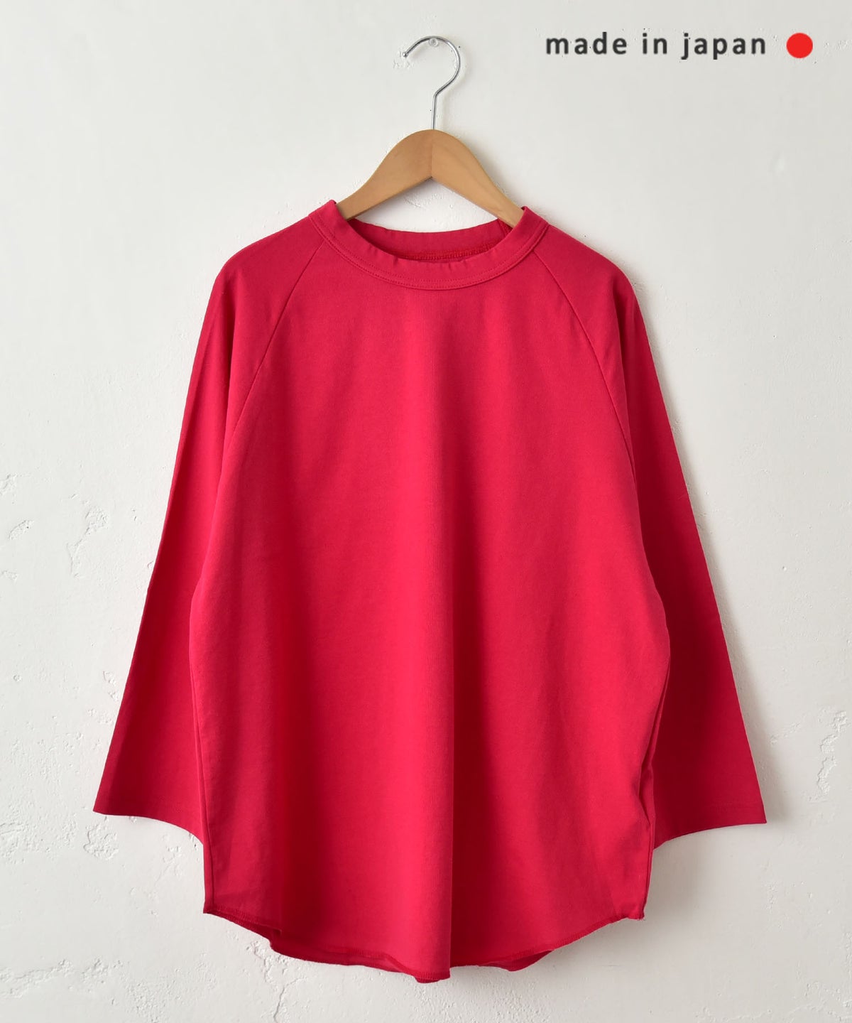  her.｜ロックステッチ入天竺T(9/10 Sleeve)-パック入り [[131228PK-A(9/10 Sleeve)]][C]