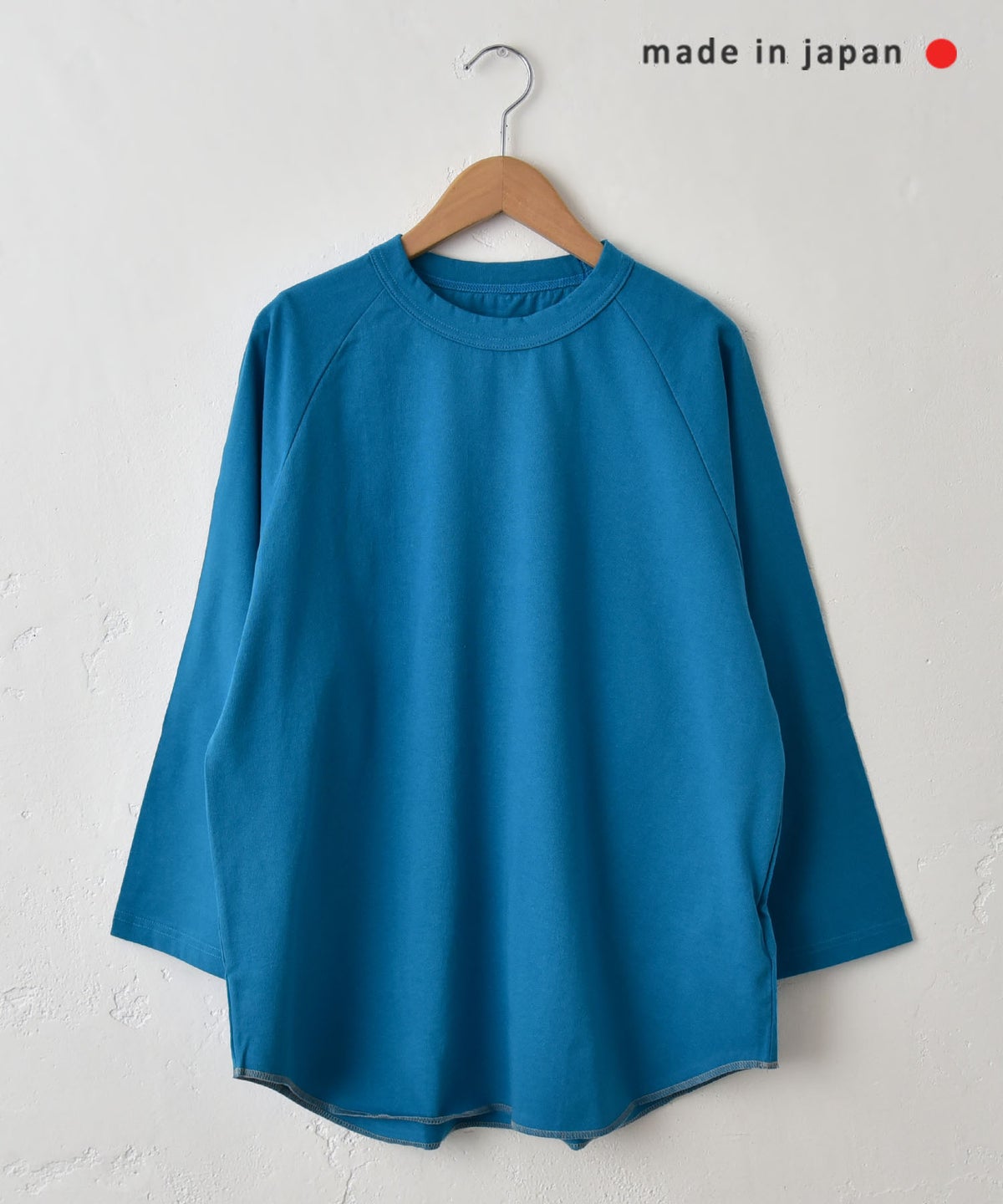  her.｜ロックステッチ入天竺T(9/10 Sleeve)-パック入り [[131228PK-A(9/10 Sleeve)]][C]