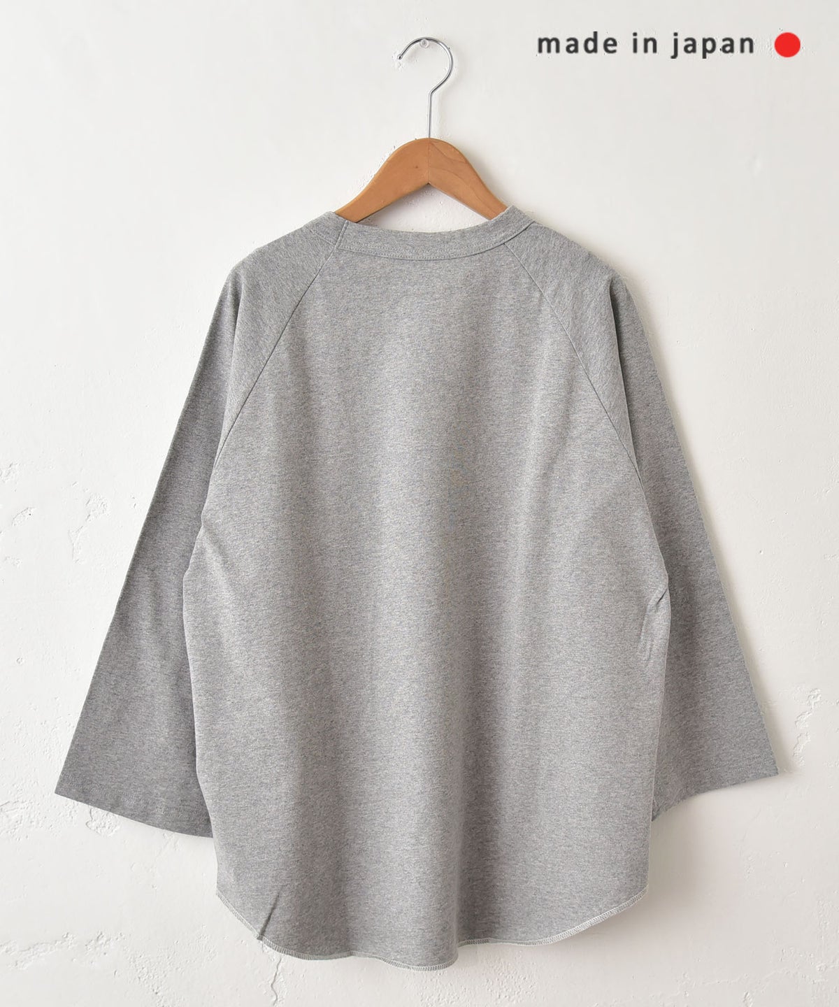  her.｜ロックステッチ入天竺T(9/10 Sleeve)-パック入り [[131228PK-A(9/10 Sleeve)]][C]