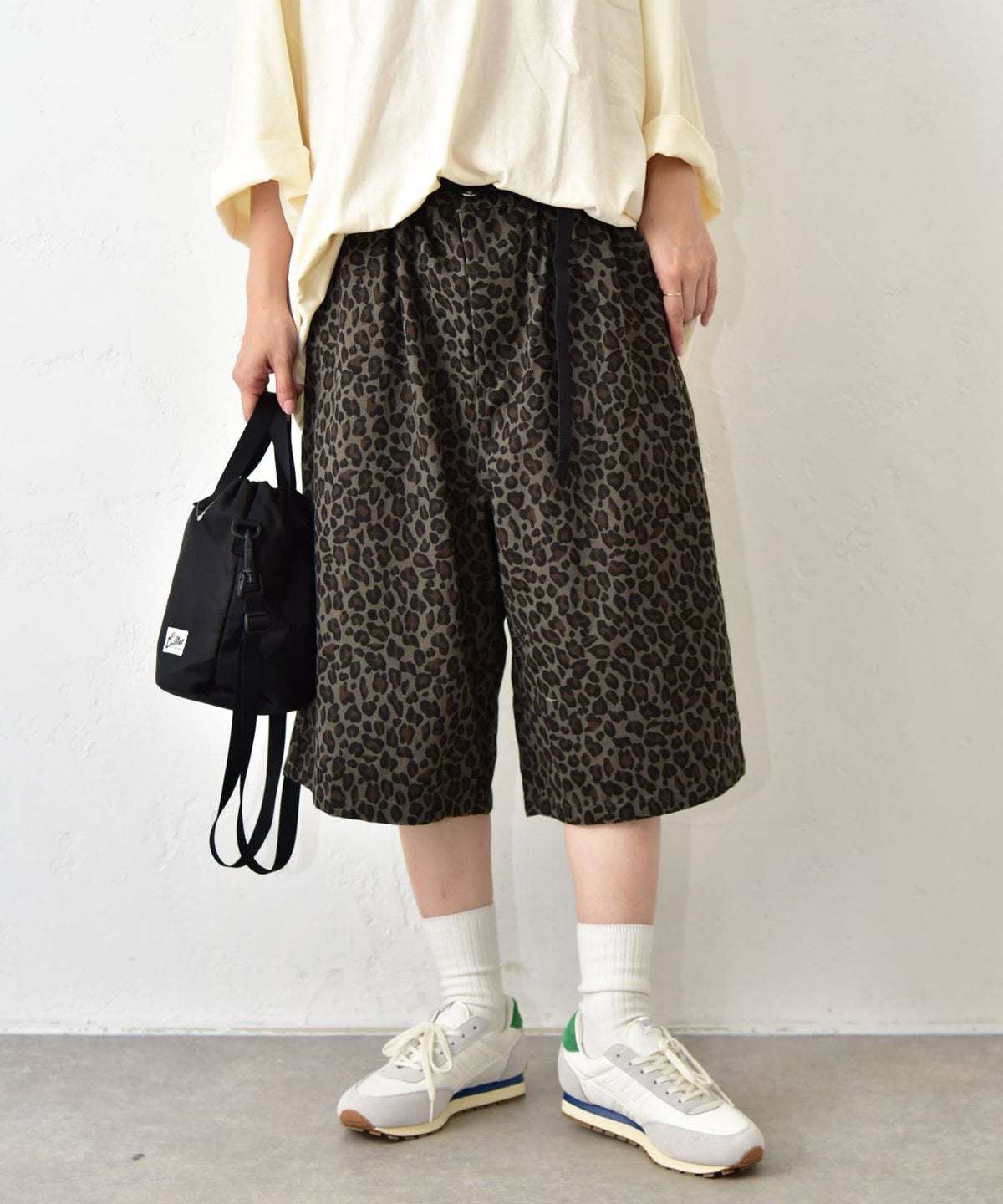 IN THE MARKET｜ベルト付きハーフパンツ [[C-2565]][C]
