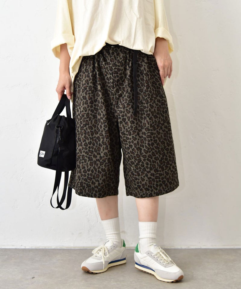 IN THE MARKET｜ベルト付きハーフパンツ [[C-2565]][C]