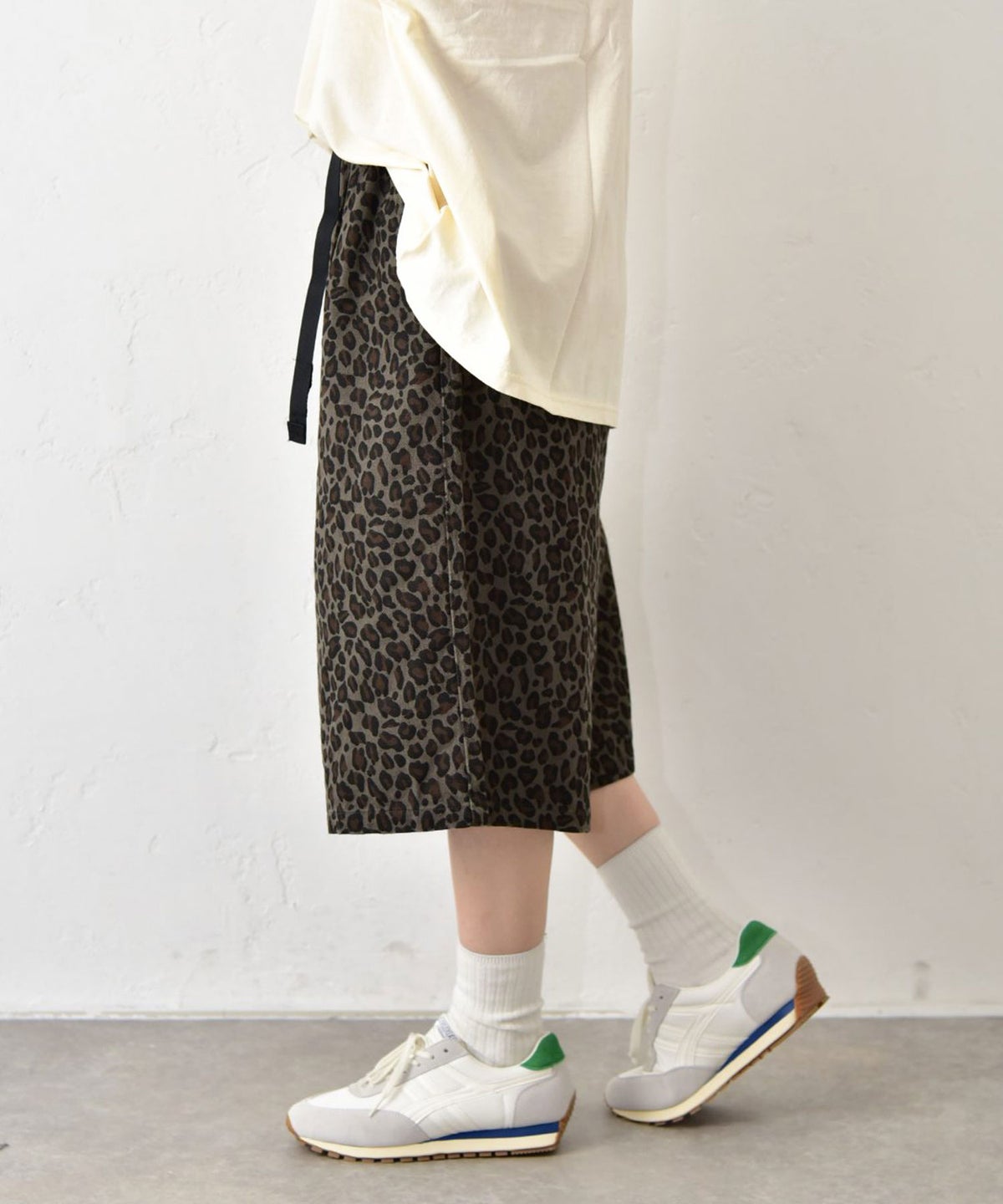 IN THE MARKET｜ベルト付きハーフパンツ [[C-2565]][C]