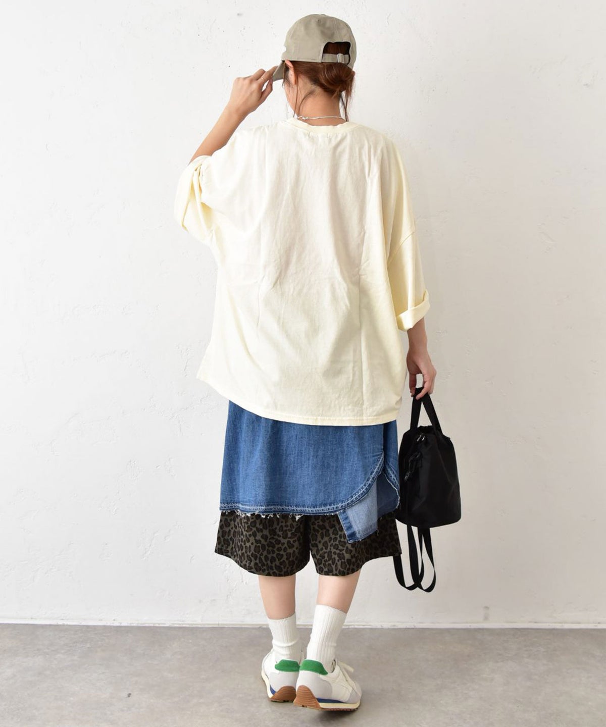 IN THE MARKET｜ベルト付きハーフパンツ [[C-2565]][C]