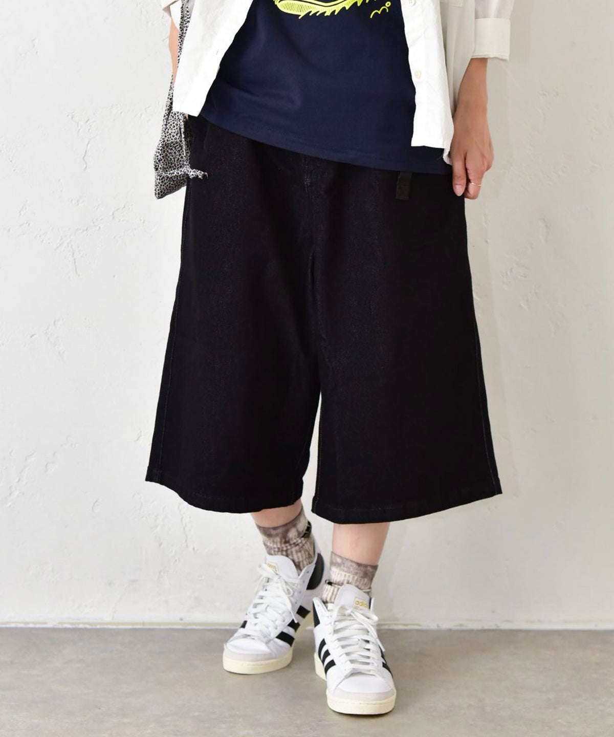IN THE MARKET｜ベルト付きハーフパンツ [[C-2565]][C]