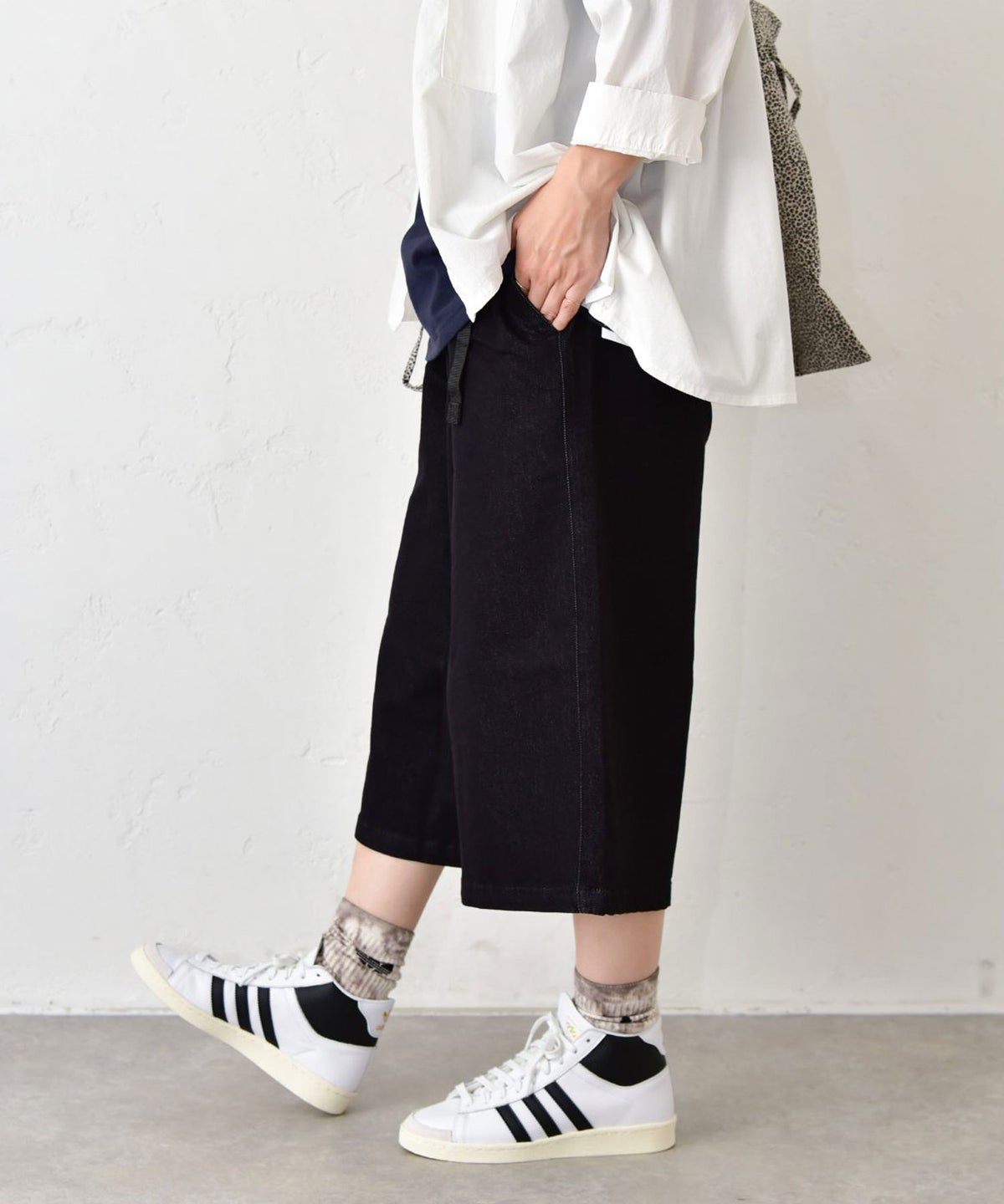 IN THE MARKET｜ベルト付きハーフパンツ [[C-2565]][C]