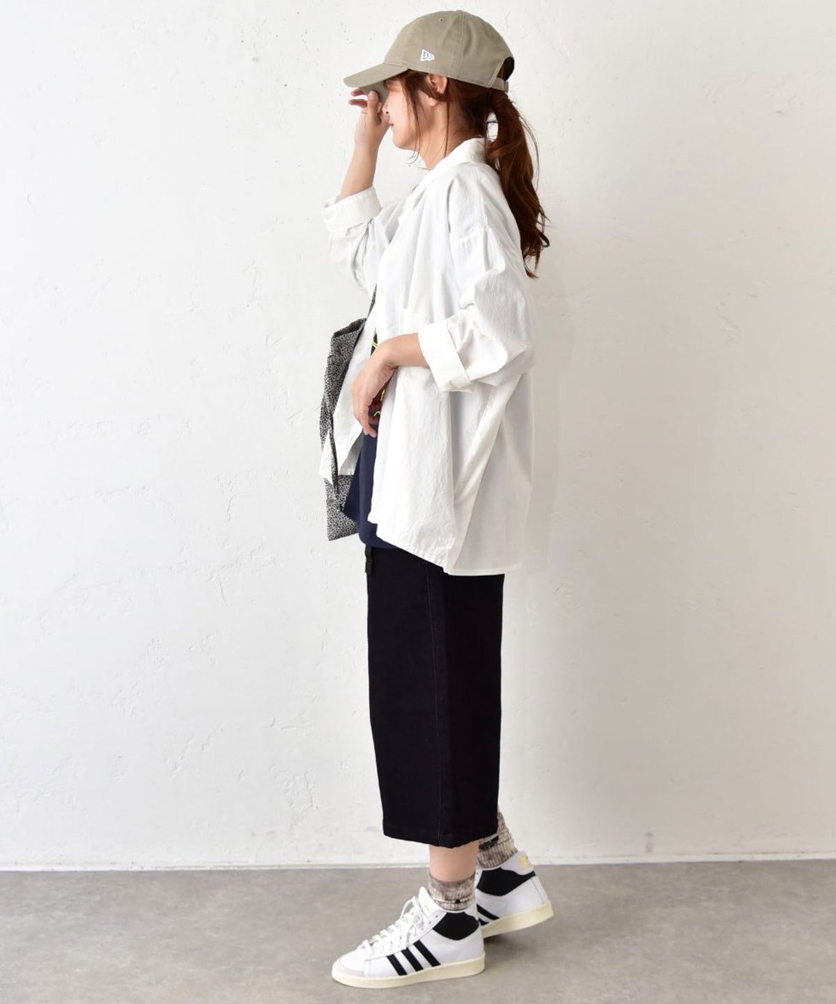 IN THE MARKET｜ベルト付きハーフパンツ [[C-2565]][C]