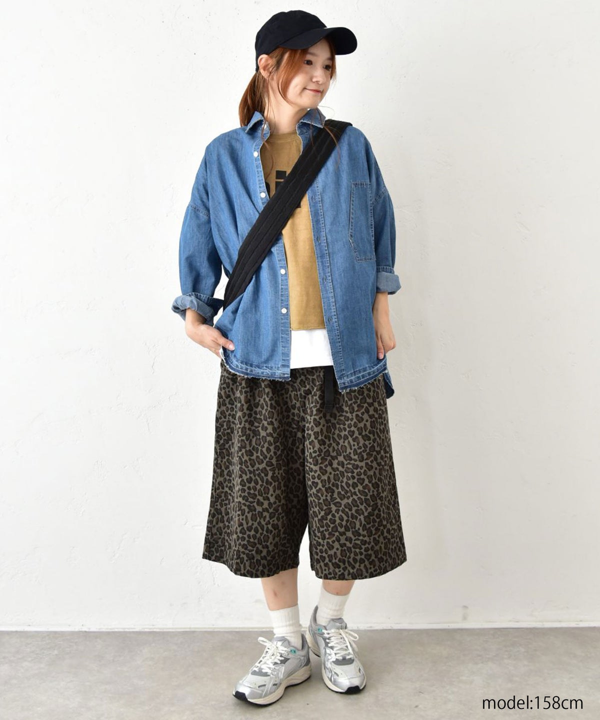 IN THE MARKET｜ベルト付きハーフパンツ [[C-2565]][C]