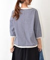 and quarter｜ボーダー7分袖Tシャツ [[MA-057]][C]