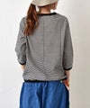 and quarter｜ボーダー7分袖Tシャツ [[MA-057]][C]