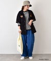 and quarter｜ボーダー7分袖Tシャツ [[MA-057]][C]