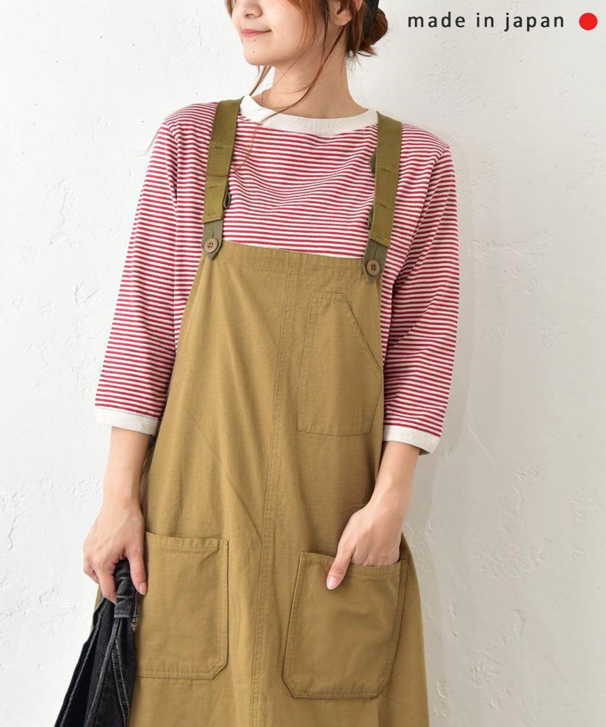 and quarter｜ボーダー7分袖Tシャツ [[MA-057]][C]