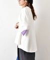 Our.｜エルボーパッチ付き5分袖スウェット [[C-9074]][C]