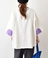 Our.｜エルボーパッチ付き5分袖スウェット [[C-9074]][C]