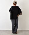 Our.｜エルボーパッチ付き5分袖スウェット [[C-9074]][C]