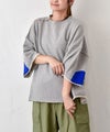 Our.｜エルボーパッチ付き5分袖スウェット [[C-9074]][C]