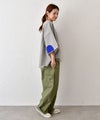 Our.｜エルボーパッチ付き5分袖スウェット [[C-9074]][C]