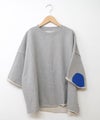 Our.｜エルボーパッチ付き5分袖スウェット [[C-9074]][C]