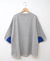 Our.｜エルボーパッチ付き5分袖スウェット [[C-9074]][C]