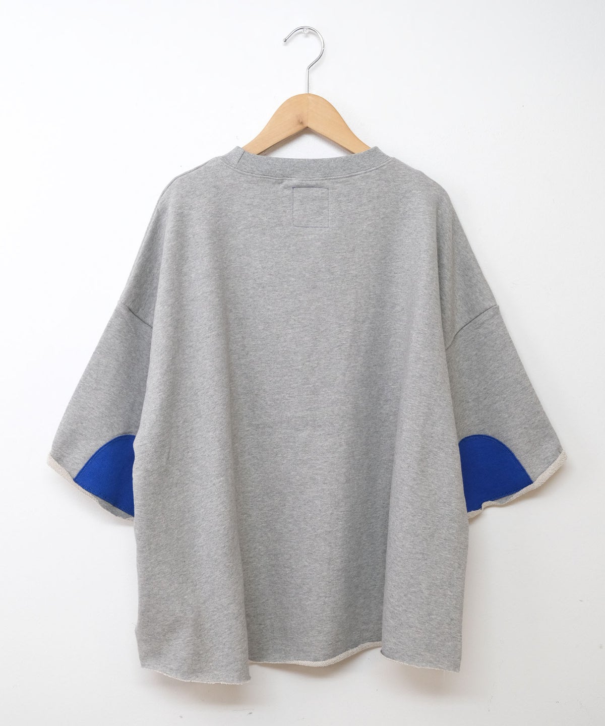Our.｜エルボーパッチ付き5分袖スウェット [[C-9074]][C]