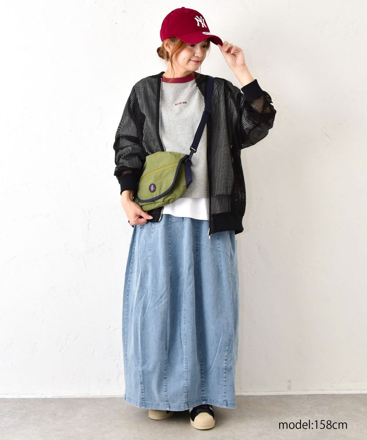 IN THE MARKET｜ミニ裏毛バックロゴ5分袖カットソー [[4055456]][C]