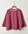 IN THE MARKET｜ミニ裏毛バックロゴ5分袖カットソー [[4055456]][C]