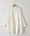 08Mab｜リネンギャザー切替えシャツ [[CF-825HF1236]][C]