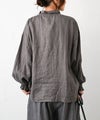 a+koloni｜ワッシャーリネンフリルシャツ [[0826025]][C]