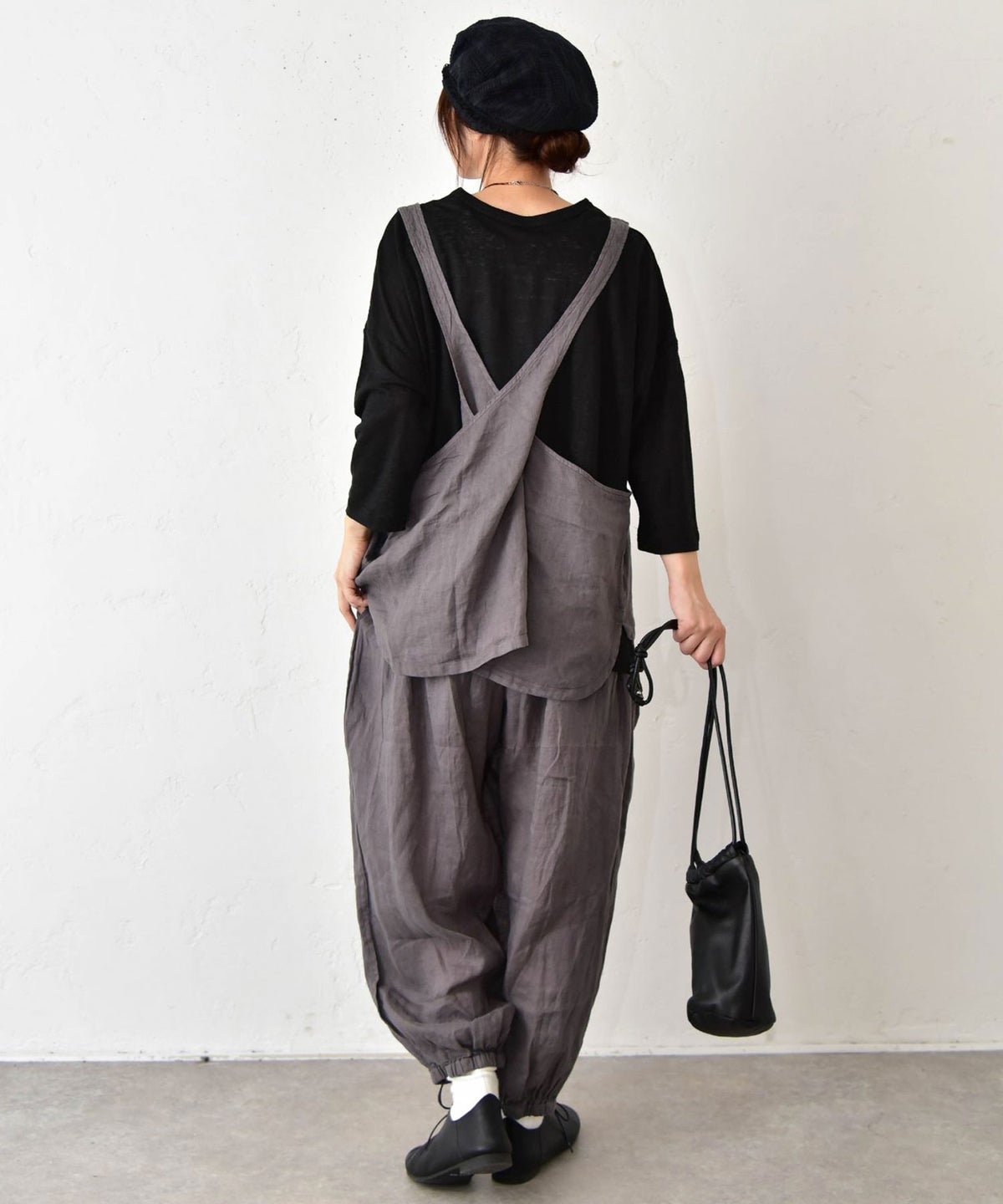 a+koloni｜ベーシックリネンベスト [[0826006]][C]