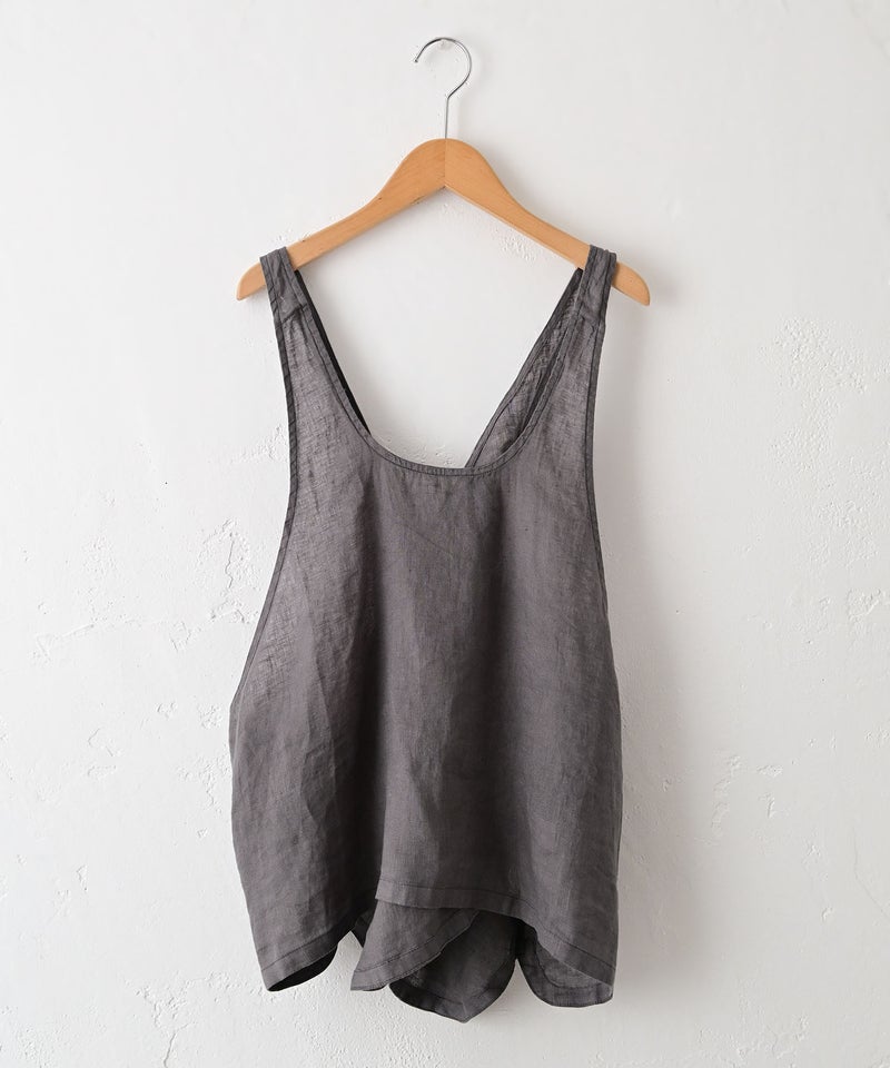 a+koloni｜ベーシックリネンベスト [[0826006]][C]