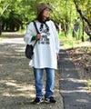  IN THE MARKET｜カレッジアーチロゴオーバーT [[C-2573]][C]