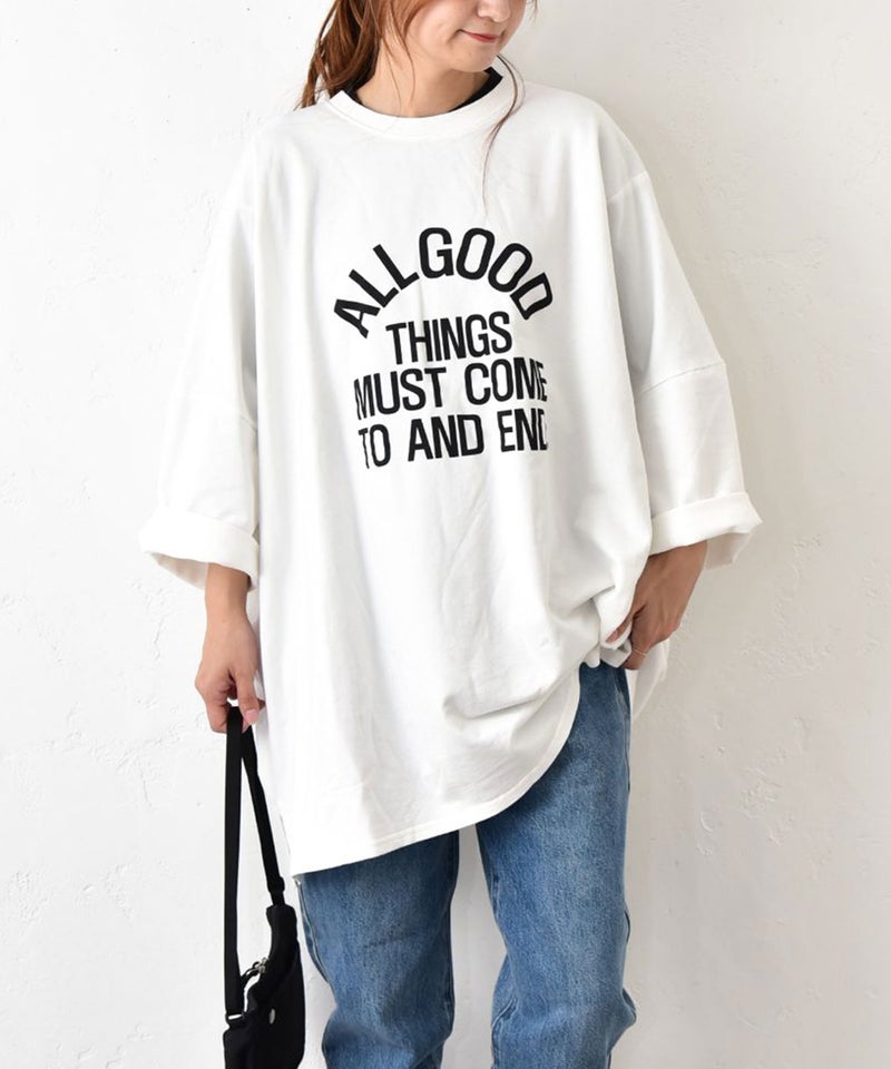  IN THE MARKET｜カレッジアーチロゴオーバーT [[C-2573]][C]