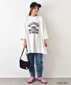  IN THE MARKET｜カレッジアーチロゴオーバーT [[C-2573]][C]