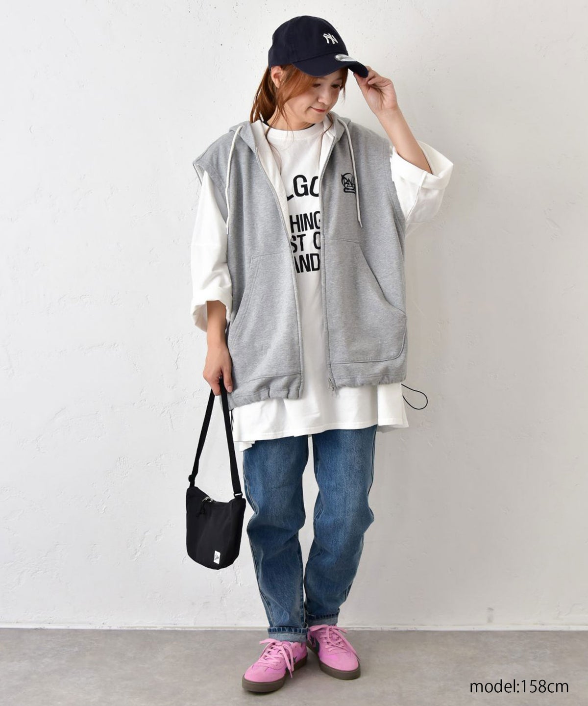  IN THE MARKET｜カレッジアーチロゴオーバーT [[C-2573]][C]