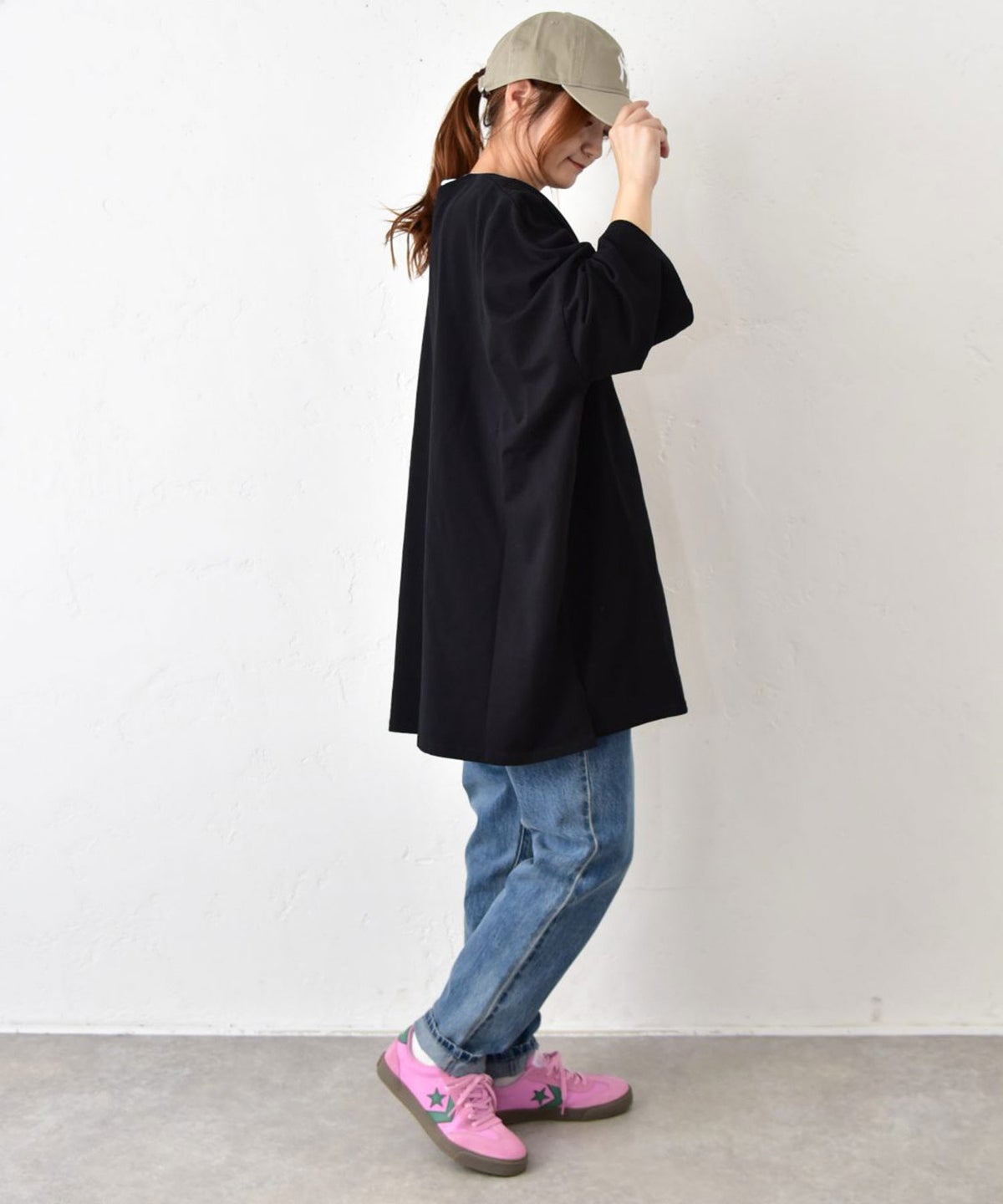  IN THE MARKET｜カレッジアーチロゴオーバーT [[C-2573]][C]