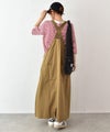 IN THE MARKET｜チノ素材ジャンパースカート [[IN-119]][C]