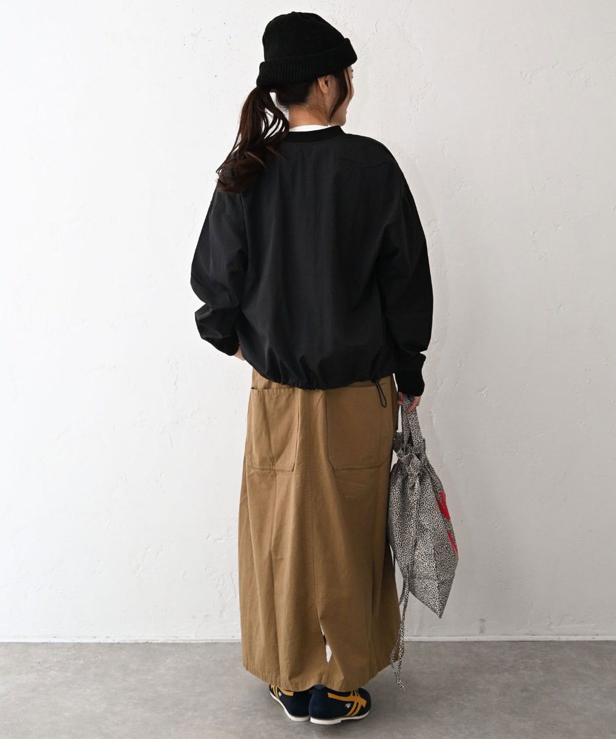 IN THE MARKET｜チノ素材ジャンパースカート [[IN-119]][C]