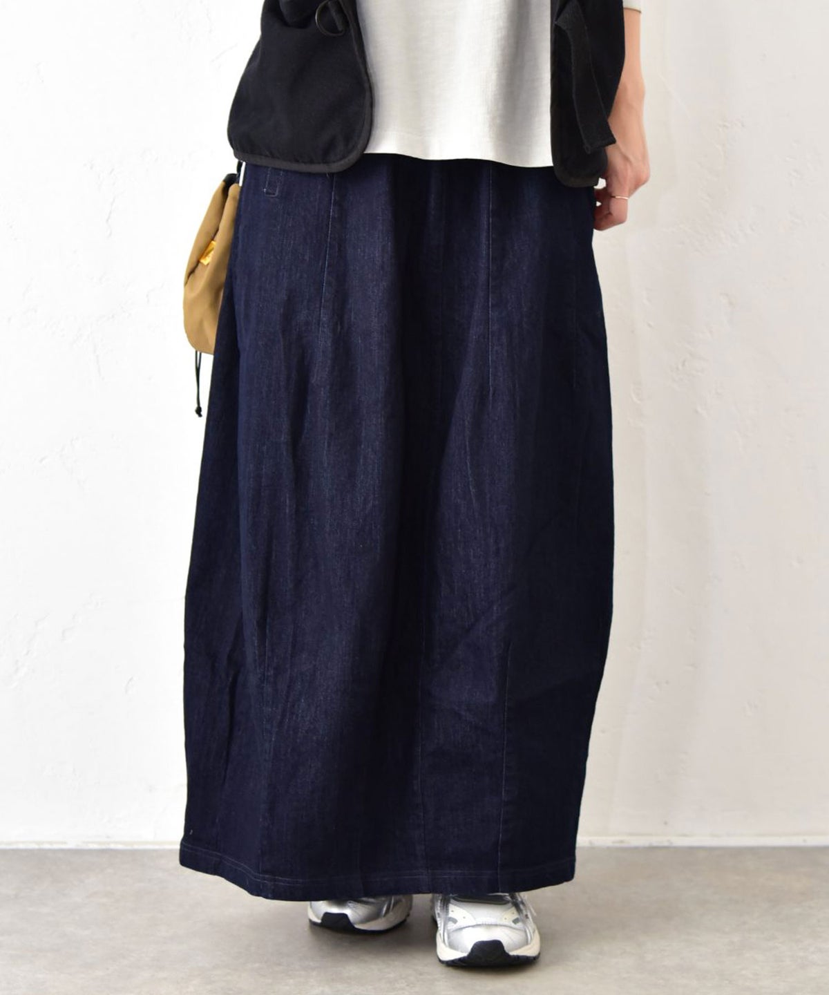 IN THE MARKET｜デニムバルーンスカート [[C-2570-1]][C]