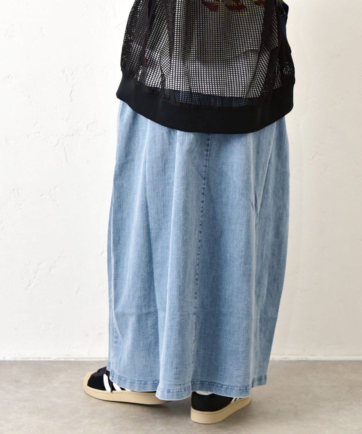 IN THE MARKET｜デニムバルーンスカート [[C-2570-1]][C]
