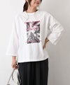 Our.｜9分袖ピクチャープリントTee [[HU26-1250]][C]