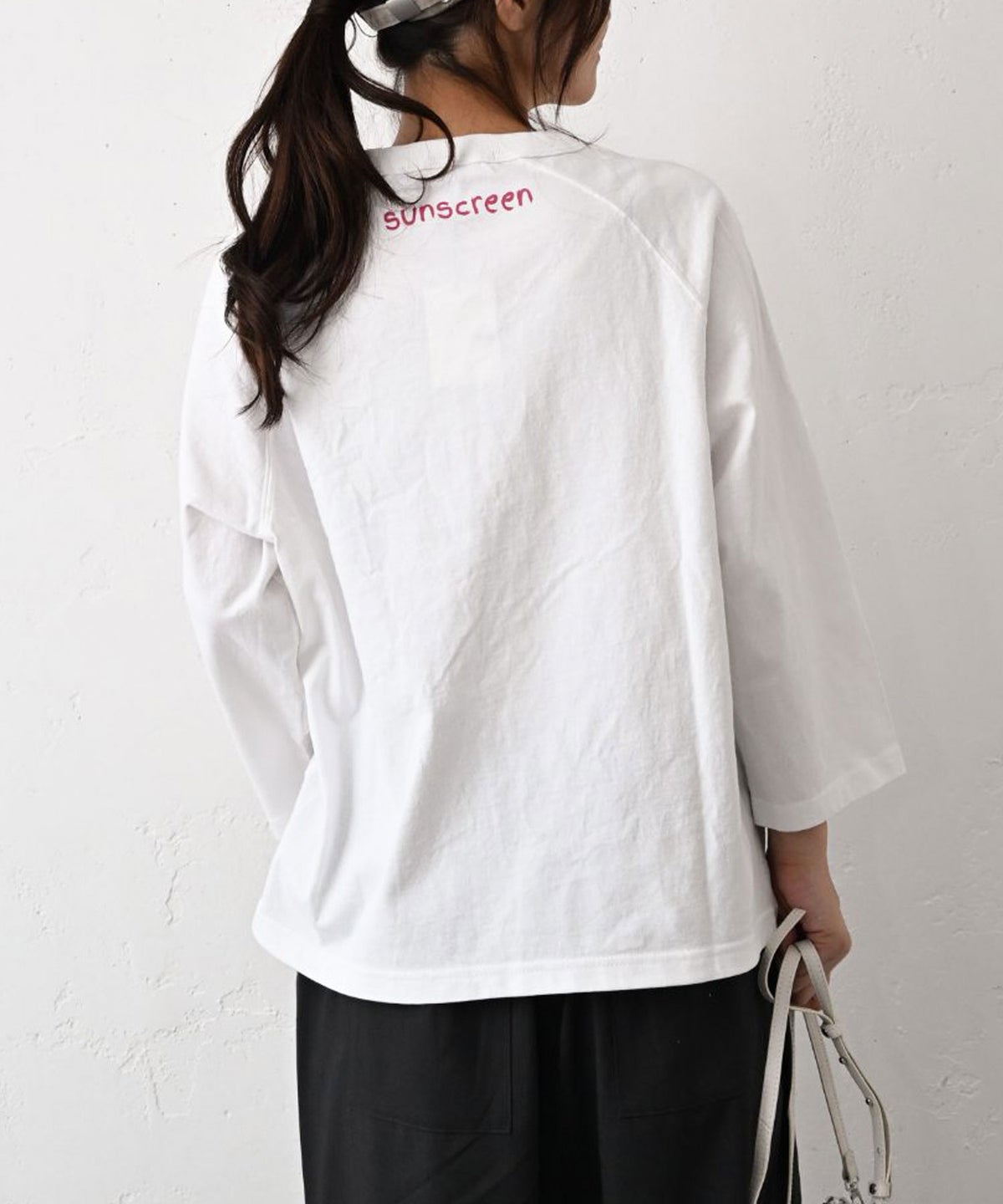 Our.｜9分袖ピクチャープリントTee [[HU26-1250]][C]