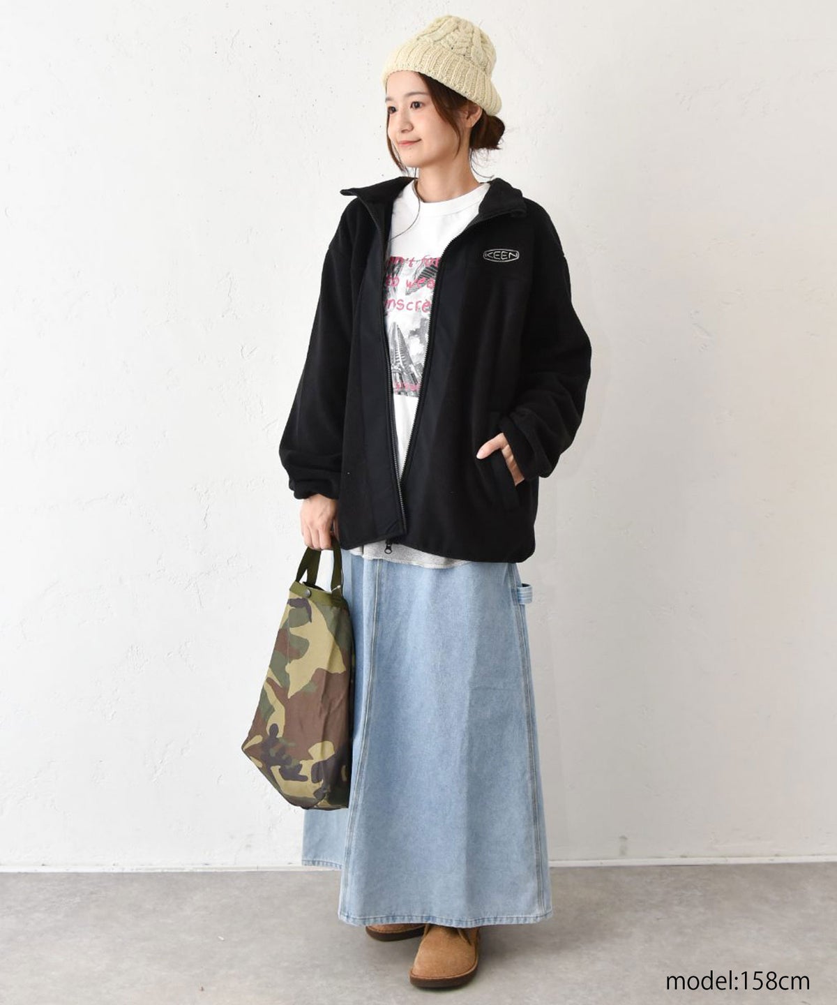 Our.｜9分袖ピクチャープリントTee [[HU26-1250]][C]