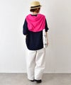  her.｜6分袖オーバーカットソー [[131379H]][C]