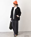  her.｜袖配色切替え9分袖カットソー [[131377H]][C]