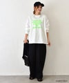 her.｜ワイドスリーブロゴカットソー [[Wide Long Sleeve Tee/2026-1]][C]