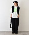 her.｜ワイドスリーブロゴカットソー [[Wide Long Sleeve Tee/2026-1]][C]
