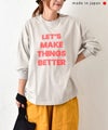her.｜ワイドスリーブロゴカットソー [[Wide Long Sleeve Tee/2026-1]][C]